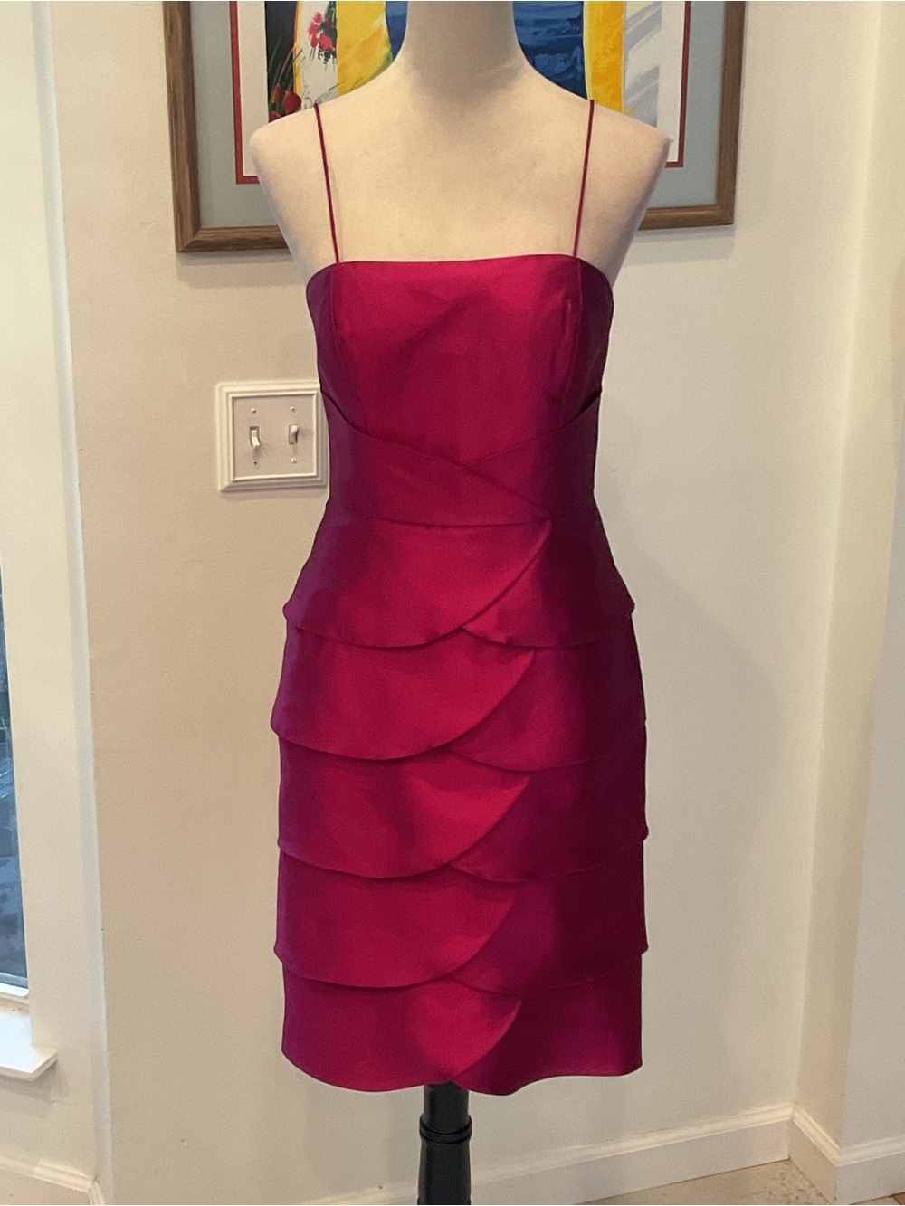 Chetta B 100% Silk Dress